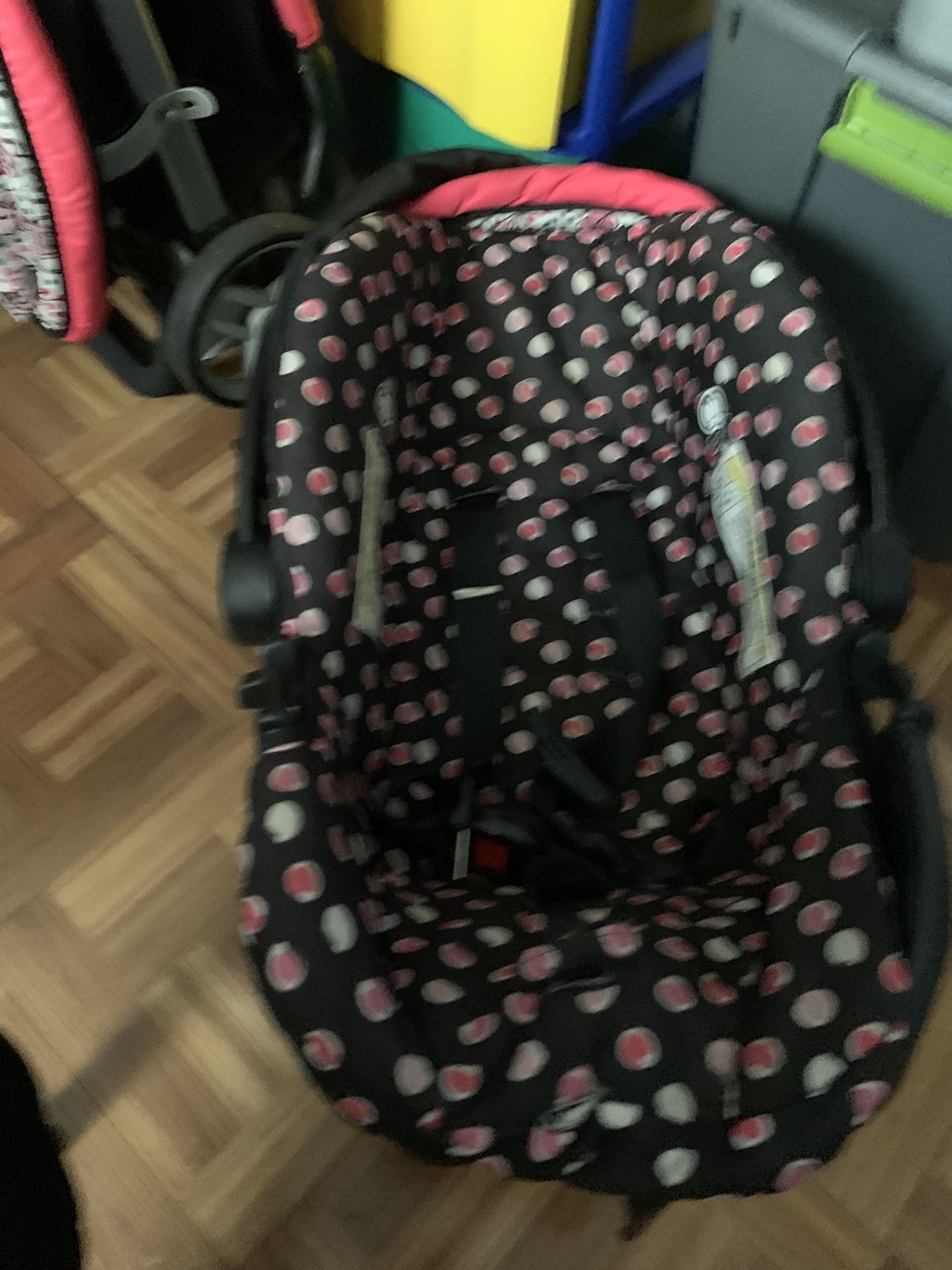 Baby stroller with car seat