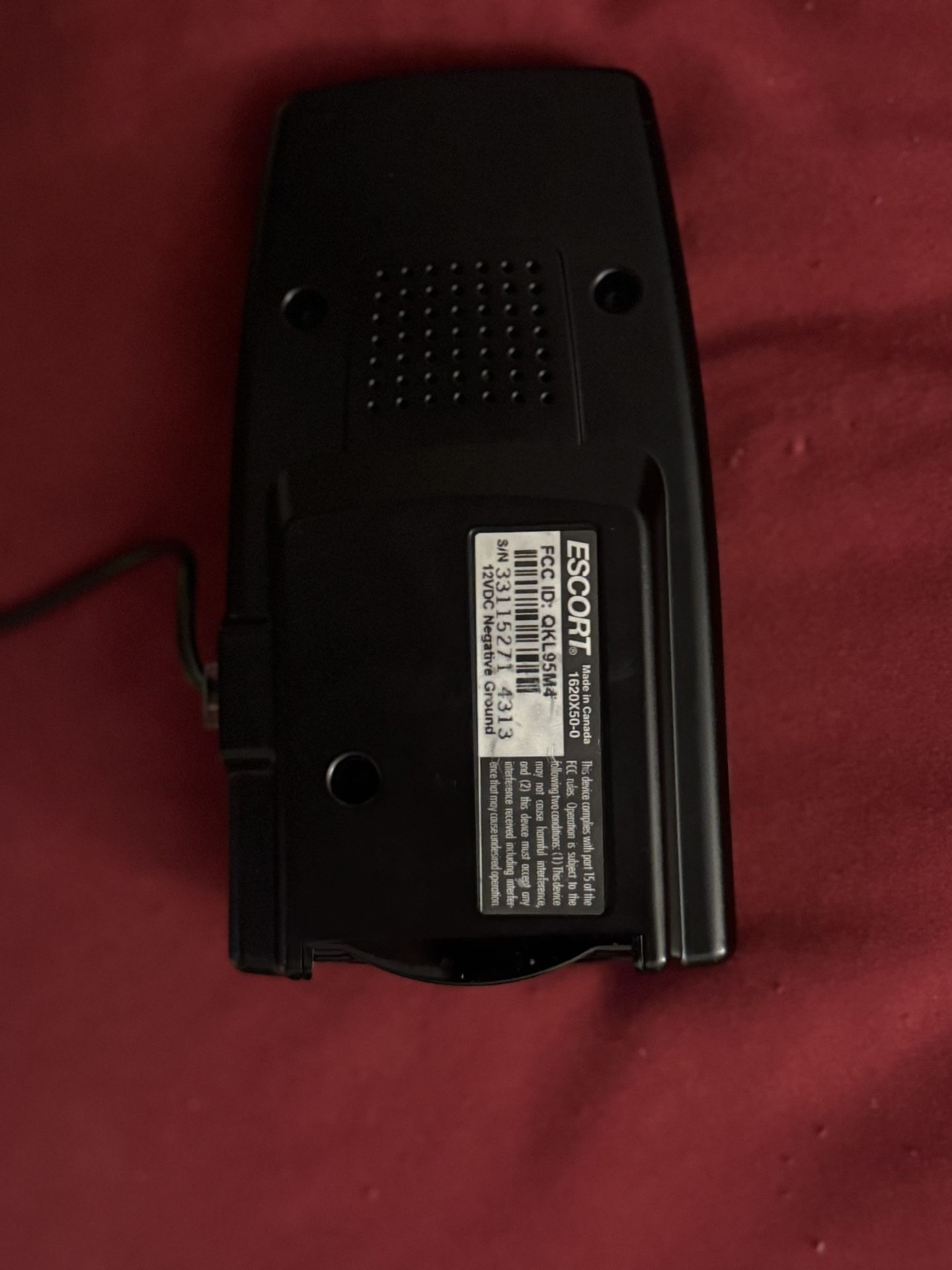 Escort Passport Radar Detector