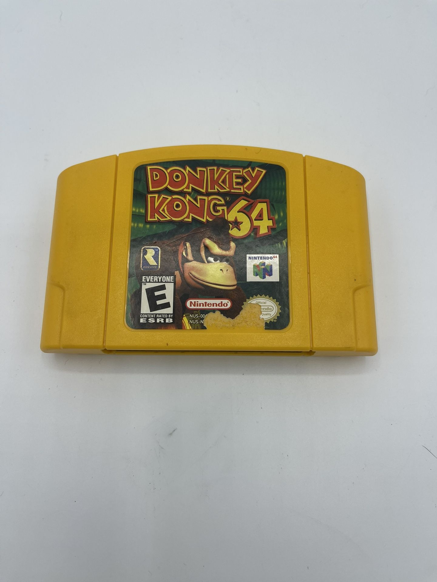 Donkey Kong N64 (Nintendo N64, 1997) Tested and Working Authentic Cartridge