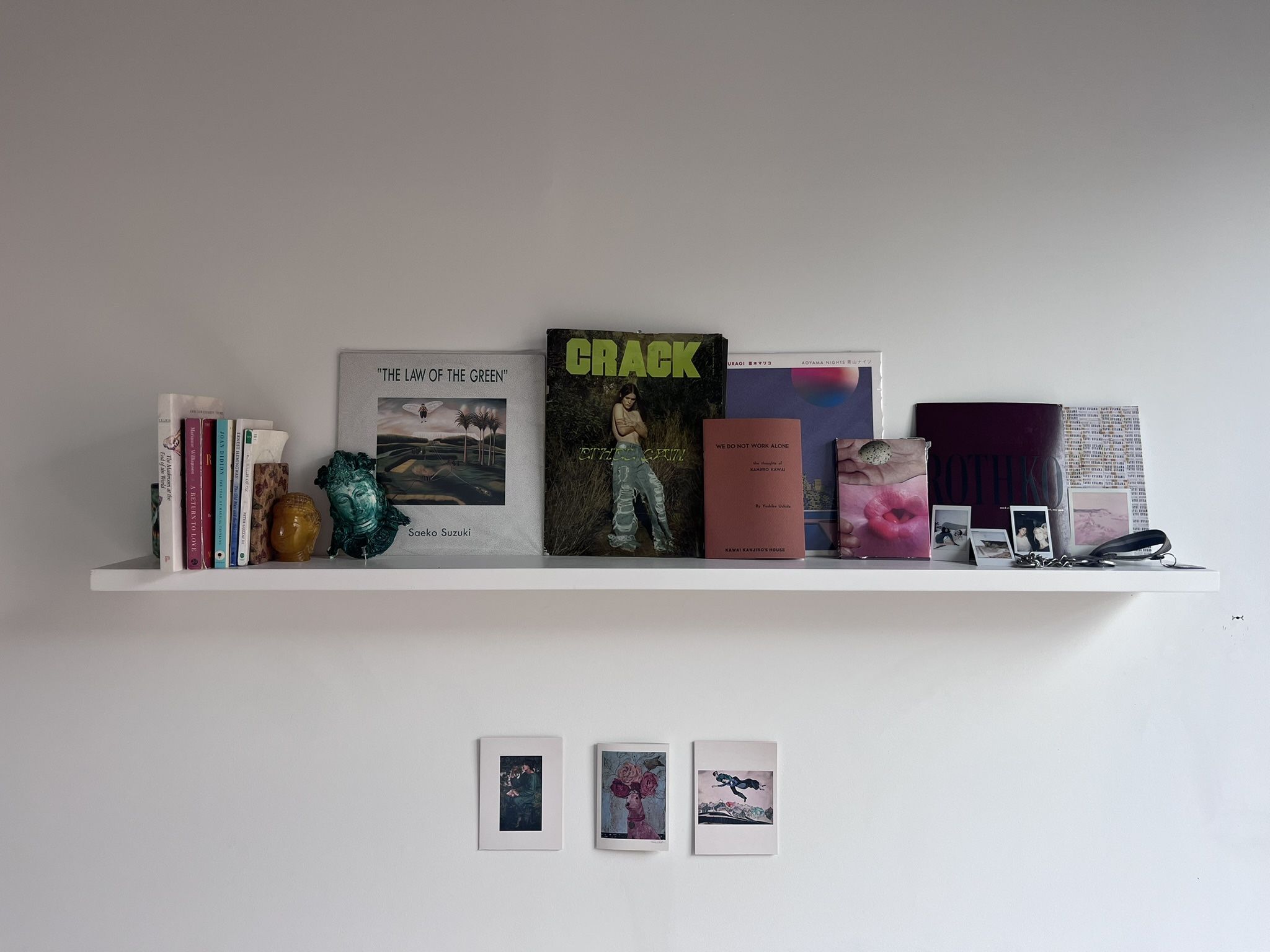 White Floating Shelf w/ bracket - Custom Made from Türkiye