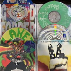 4 CD Collection. Spin Doctors, Planet B, God Fodder, The Soup Dragons 