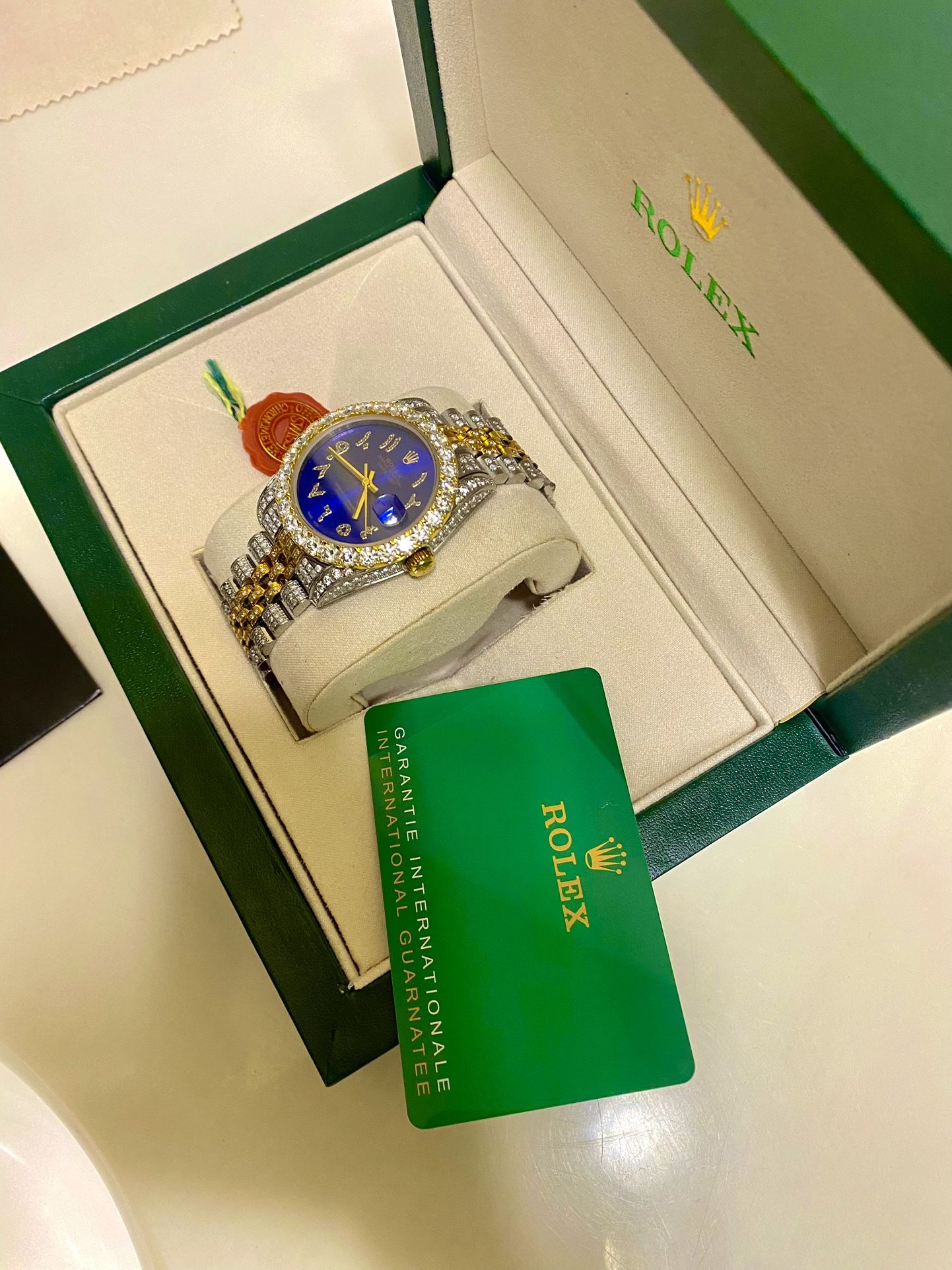 Rolex Diamond Watch 