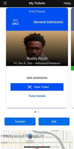 Roddy Ricch Concert 12/6