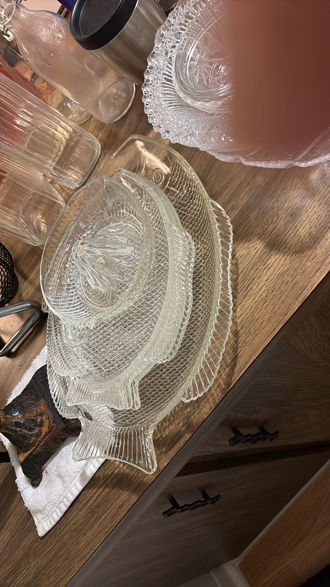 Dishes Fish Glass