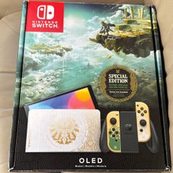 Switch Oled Zelda Edition