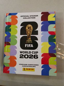 Panini world cup 2026 album 100% completed