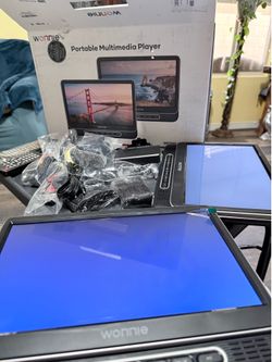 Dual Car DVD portable players.
