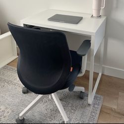 Desk + chair