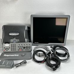 Raymarine G-Series GPS Radar System 19” Screen +GPM400 Processor Module +Command Keyboard + Seatalk