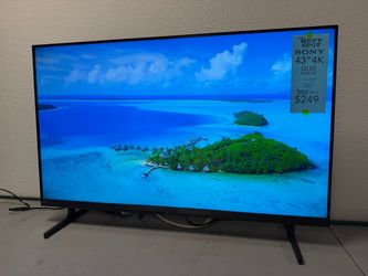 Sony 43" 4K QLED HDR10 TV
