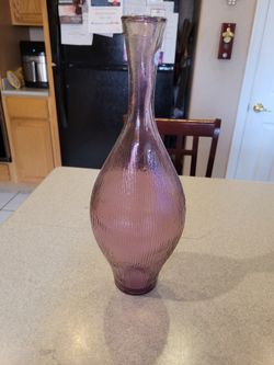 Purple Glass Vase