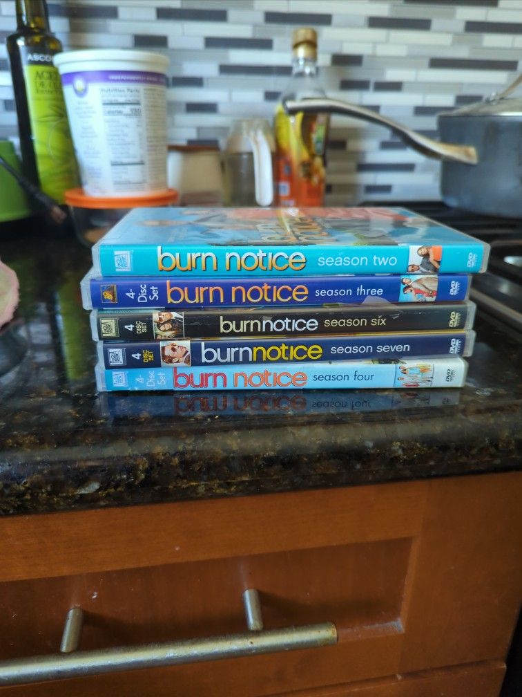 Burn Notice Series Seasons 2,3,4,6,&7 All New And Unopened