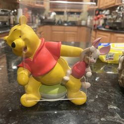 Winnie The Poo And Piglet Figurines 