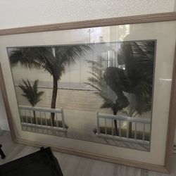 Framed Portrait - Beach Front Lanai 