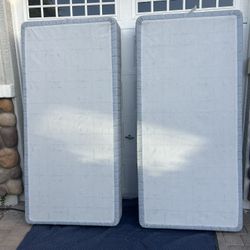 Off White King Size Box Springs - Can Deliver!