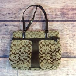 Coach purse tote shopper handbag