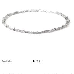 Silver Anklets