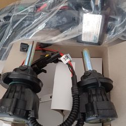 9004 Xenon Headlights 55w 8000k New In Open Box 