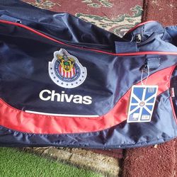 Chivas Duffle Bag With Tags.