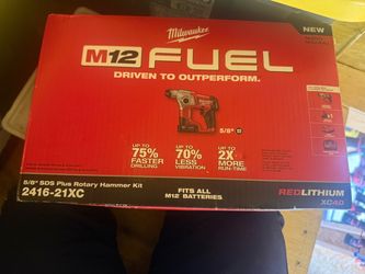 Brand new - M12 hammer drill