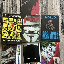 Assortment Of Hardcover Comics