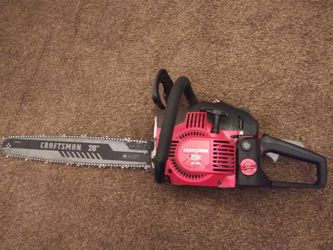 Craftsman S205 chainsaw 20" 46cc brand new never been used