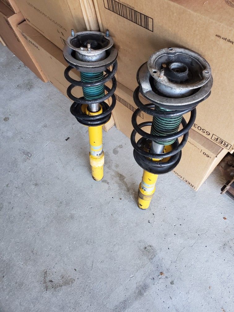 Bmw E64  E63 Front 645ci 650i Bilstein Struts With Sport Springs