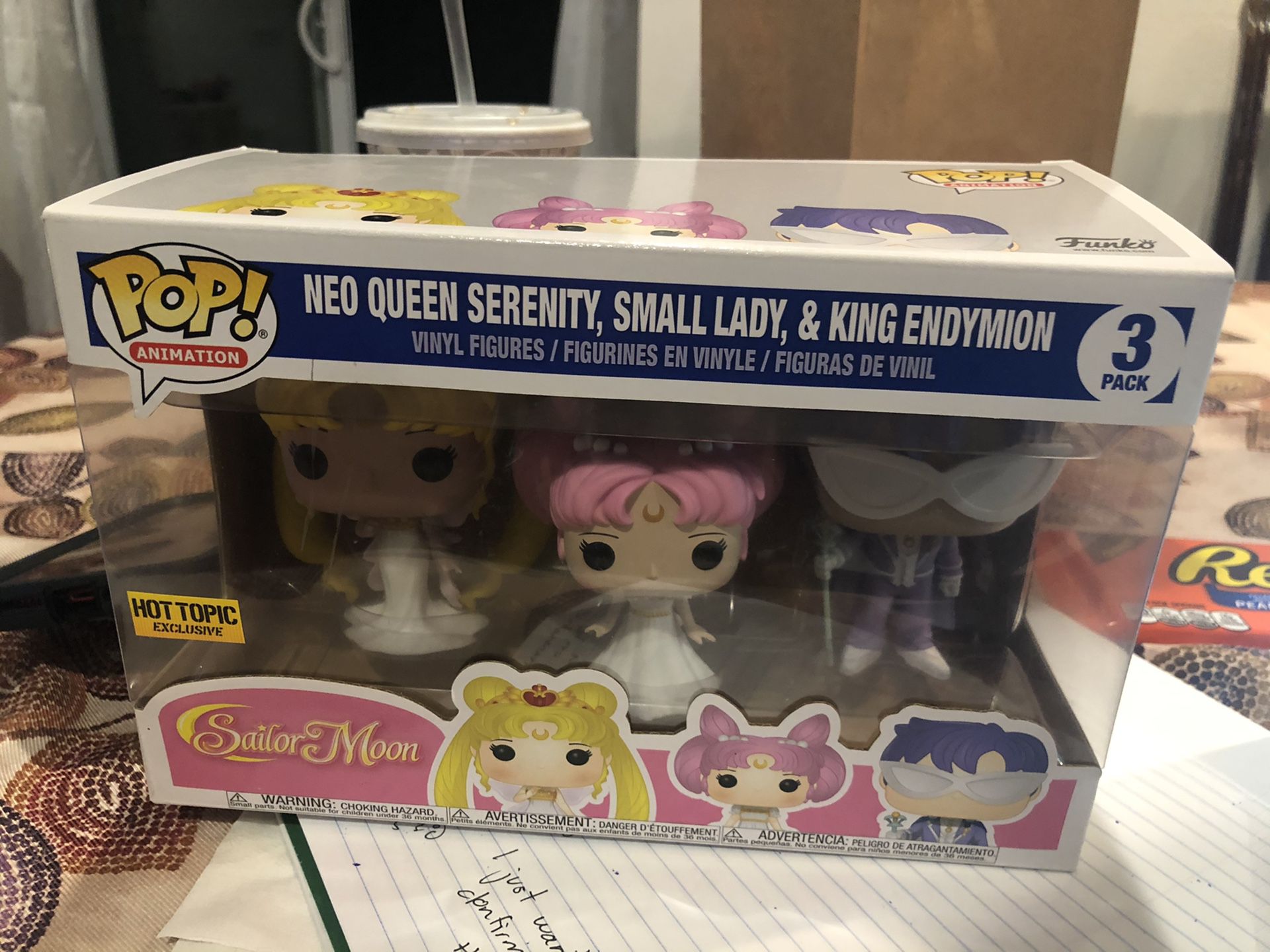 Sailor Moon Funko Pop 3 Pack