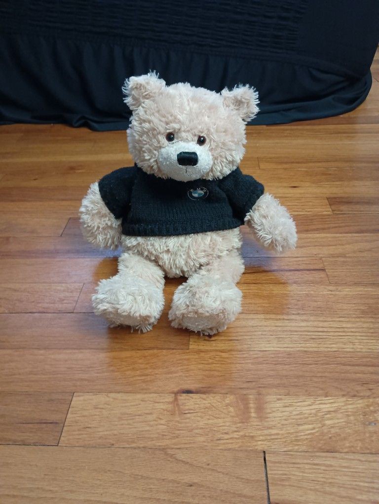 Special Edition BMW by GUND Kids Tan & Black Stuffed Teddy Bear in Black Sweater