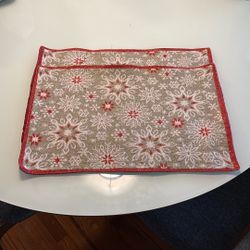 Cloth place Mats - Snow Flake 