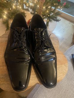 Magnanni / Dress Shoes / Men’s , Black Patent Leather Shoes Size 9 1/2