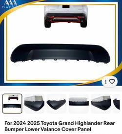 Lower bumper panels