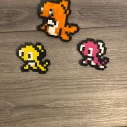 Tatsugiri Forms Pokemon Perler Bead/ Pixel Art