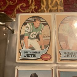 Larry Grantham Football Card