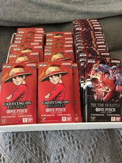 One piece op13 and 16 trade for ah bundles, etb