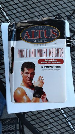 Ankle and wrist weights