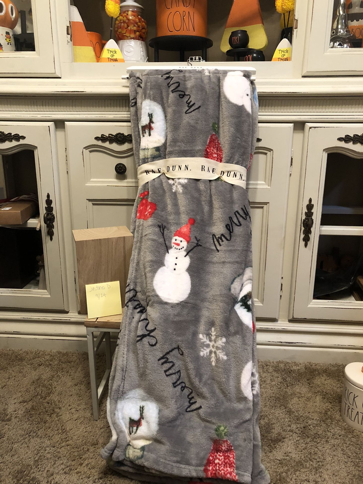 Rae Dunn Christmas Blanket 