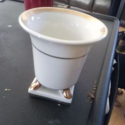 Vintage Gold Gilded Porcelain Vase