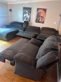 Used recliner sofa set