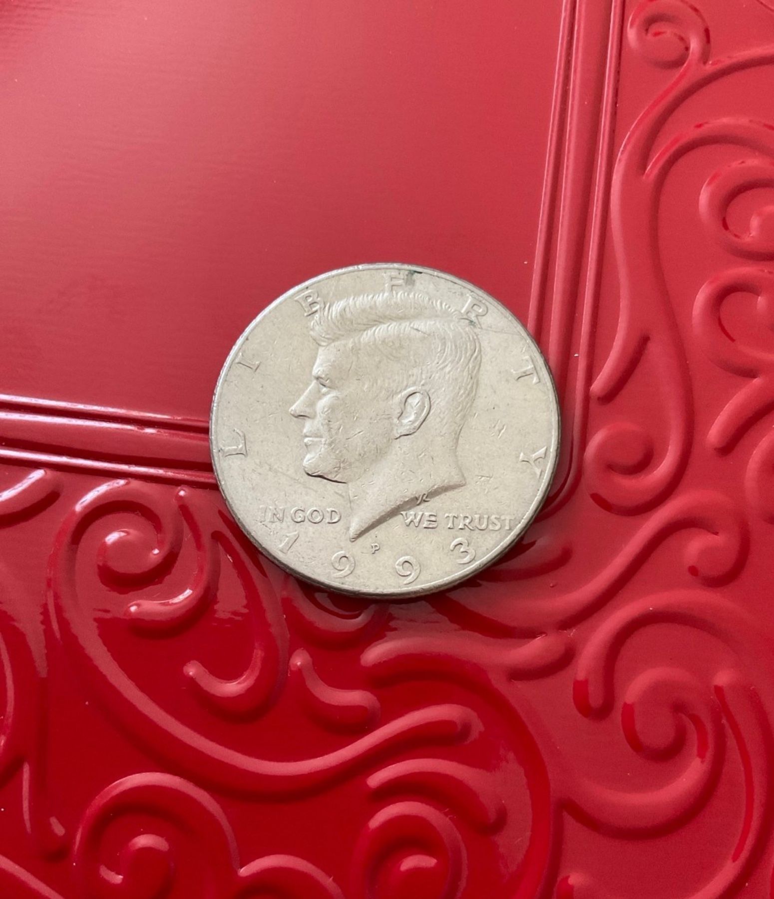 1993 P Kennedy Half Dollar Coin