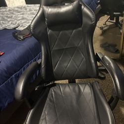 Gaming Chair All Black 