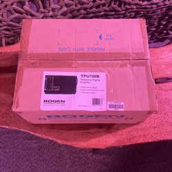 Bogen TPU100B Telephone Paging Amplifier 