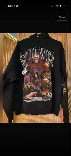 Darc Sport Wolves Forever Graphic Hoodie Med