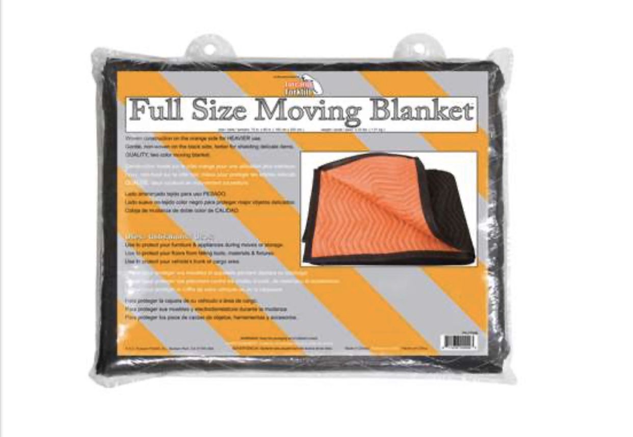 Forearm Forklift 72 in. W x 80 in. L Movers Blanket