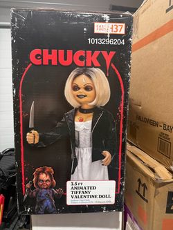 Chucky 3.5 FT Animated HALLOWEEN Tiffany Valentine Doll