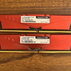 Team Group T Force Vulcan Z (2x8gb) DDR4 3000MT Gaming Ram 