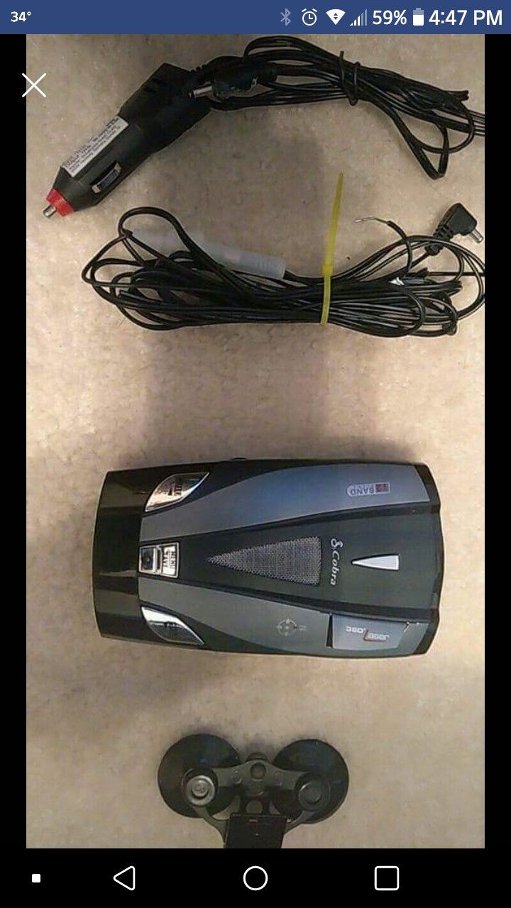 Cobra XRS 9300 Radar & Laser Detector