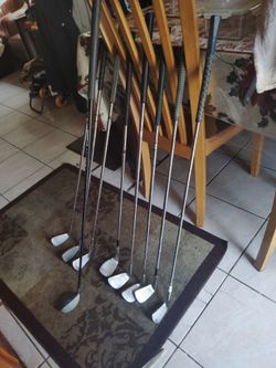 Vintage golf clubs in great condition
