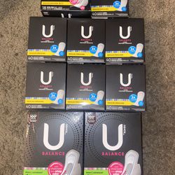 U By Kotex Pads And Liners $27