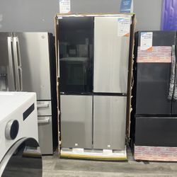 Samsung Flex 29 Cubic Ft. Refrigerator With Beverage Center See Through Glass Door